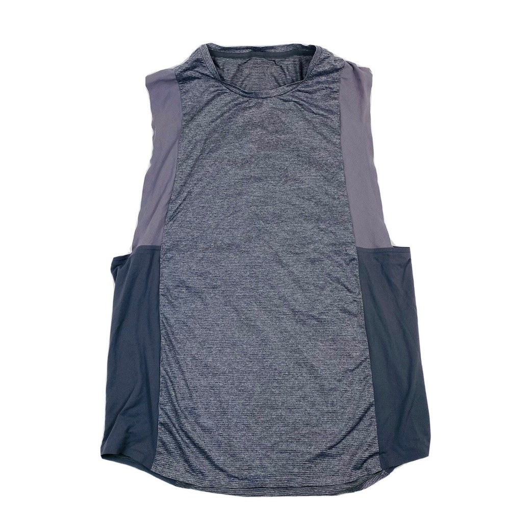 Lululemon Robert Geller Take The Moment Tank Top Mens Medium Gray Activewear